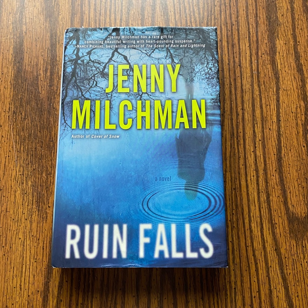 Jenny Milchman Ruin Falls hardcover book